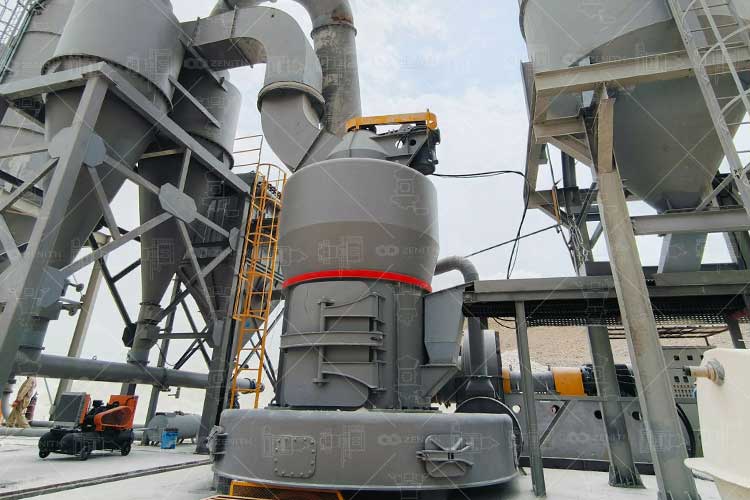 Limestone processing by MTW175 mill X2 sets,24TPH image