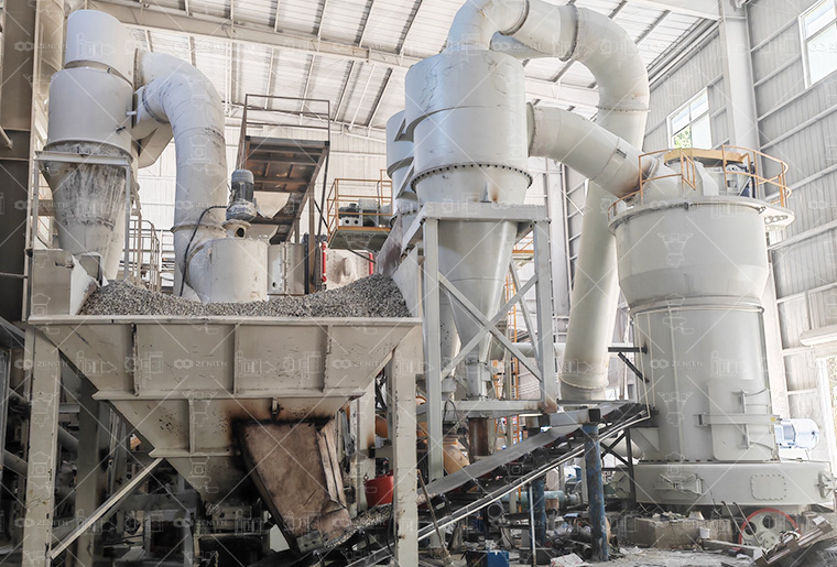 100,000 TPY Limestone Grinding Line in Russia image