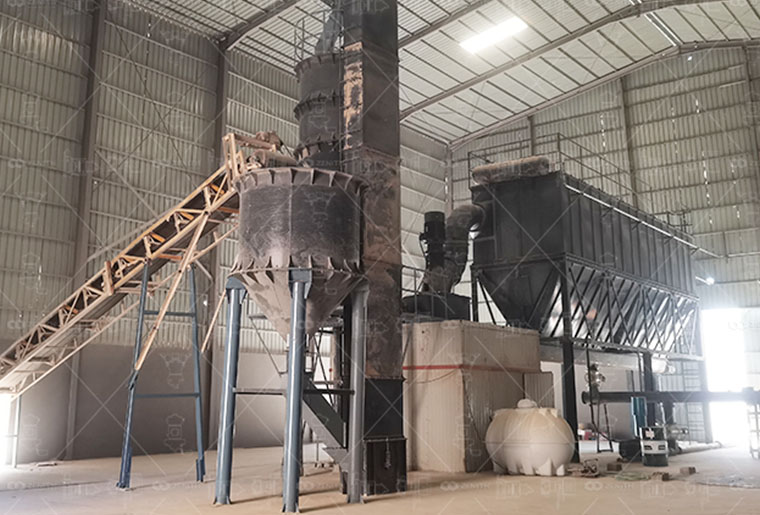50,000 TPY GCC Grinding Production Line in India image