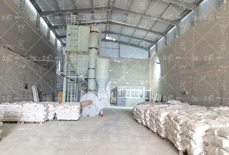 30,000 TPY GCC Grinding Production Line in Brazil image