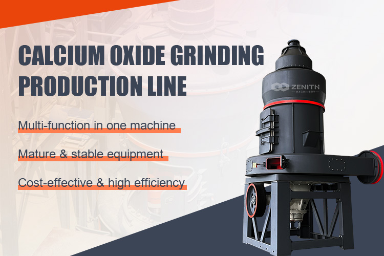 Zenith MTW European Trapezium Mill Empowers Calcium Oxide Grinding Production Line img