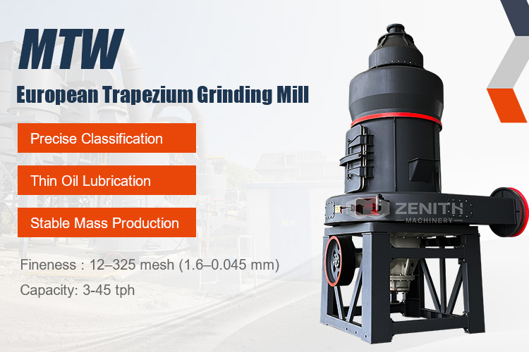 MTW European Trapezium Grinding Mill