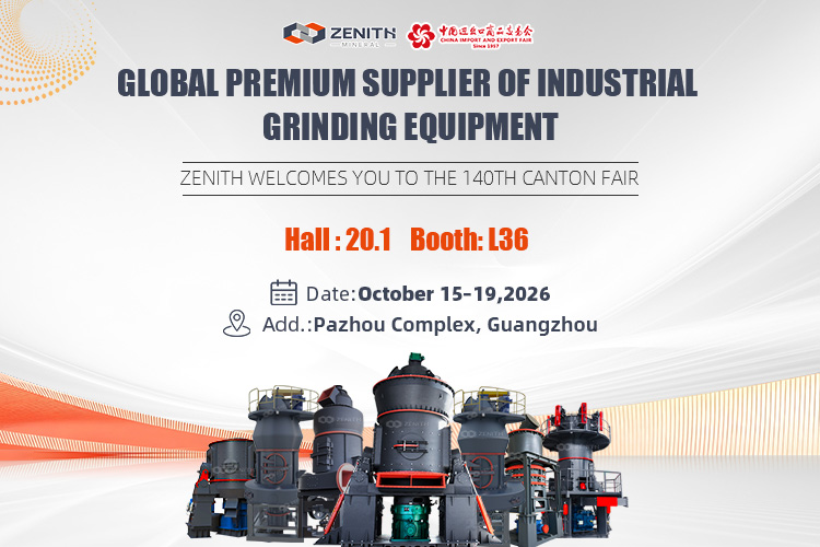 Zenith invites you to the 140th Carton Fair to explore new global cooperation opportunities for grinding equipment img