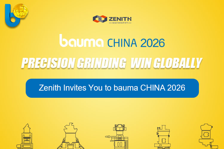 Ready to Meet, Ready to Grow | Zenith Invites You to bauma CHINA 2026, Exploring New Value in Powder Grinding img