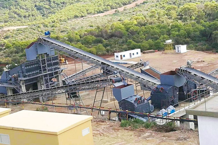 Myanmar 500t/h Limestone Crushing Plant image1