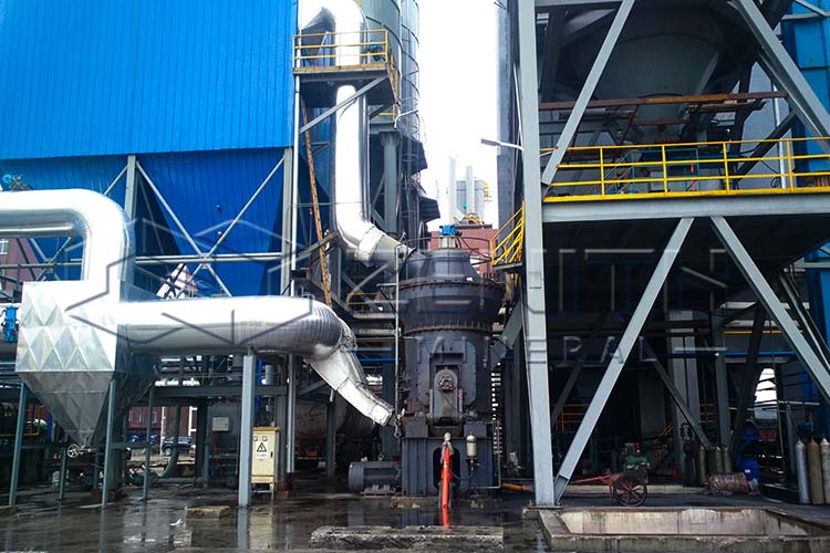 Coal processing by LM130M mill,15TPH for lime kiln image